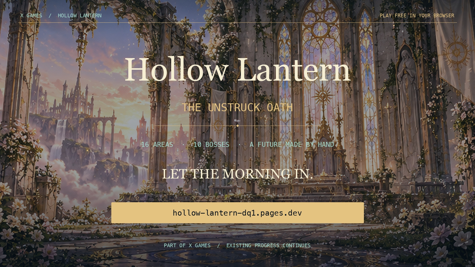 Hollow Lantern: The Unstruck Oath official trailer