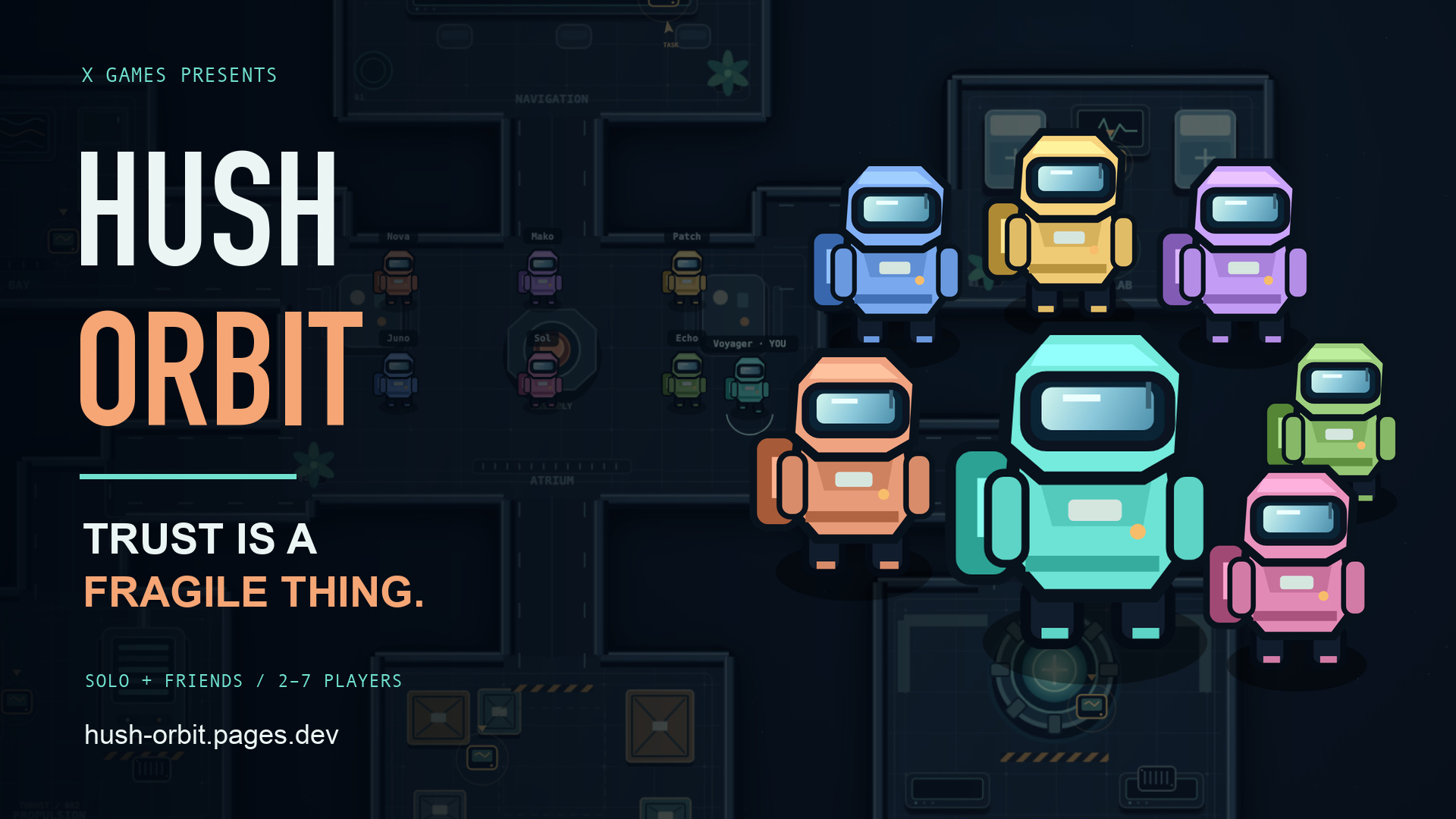 Hush Orbit: Trust Is a Fragile Thing official trailer