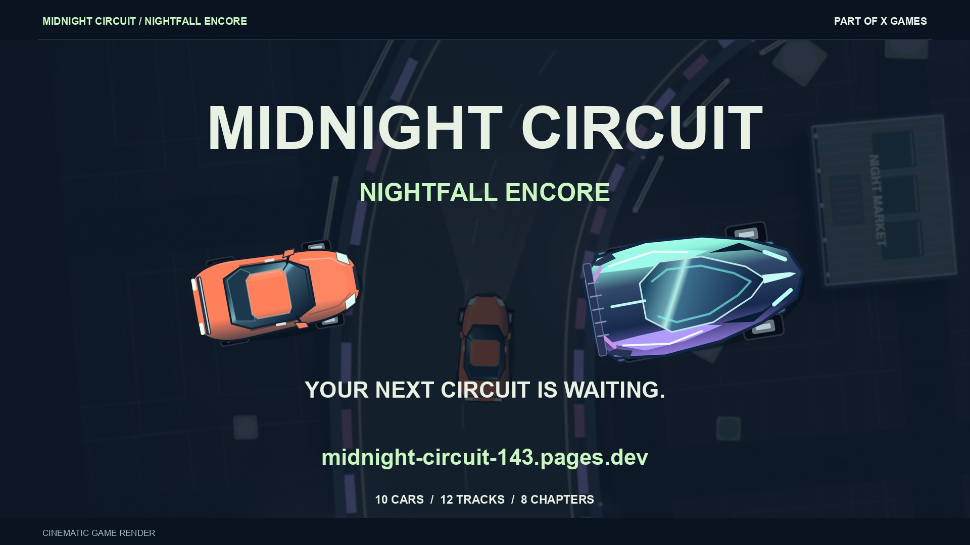 Midnight Circuit: Nightfall Encore official trailer